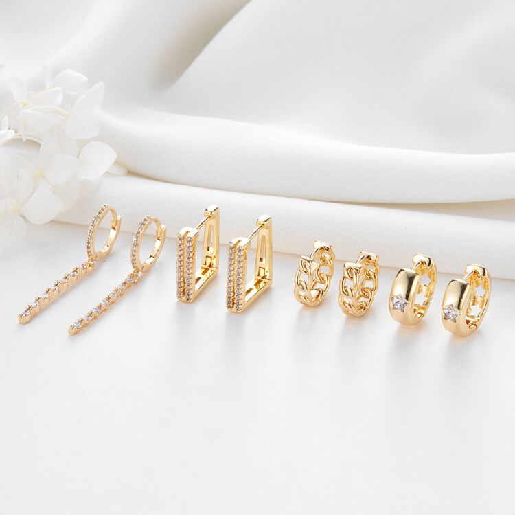 quality Womens Earrings Trendy Jewelry Latest Arrivals 2024 Korean Dangle Hoop Ear Rings Jewelry Women Earrings for Ladies factory