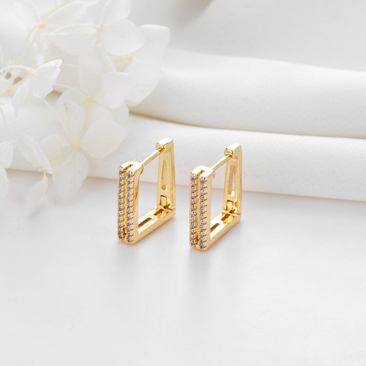 quality Womens Earrings Trendy Jewelry Latest Arrivals 2024 Korean Dangle Hoop Ear Rings Jewelry Women Earrings for Ladies factory