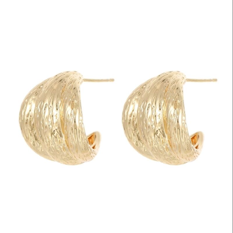 quality Hot Selling 14K Gold Geometric Irregular Studs Sea Shells Chain Tassel Earrings Fashion Jewelry Gifts factory