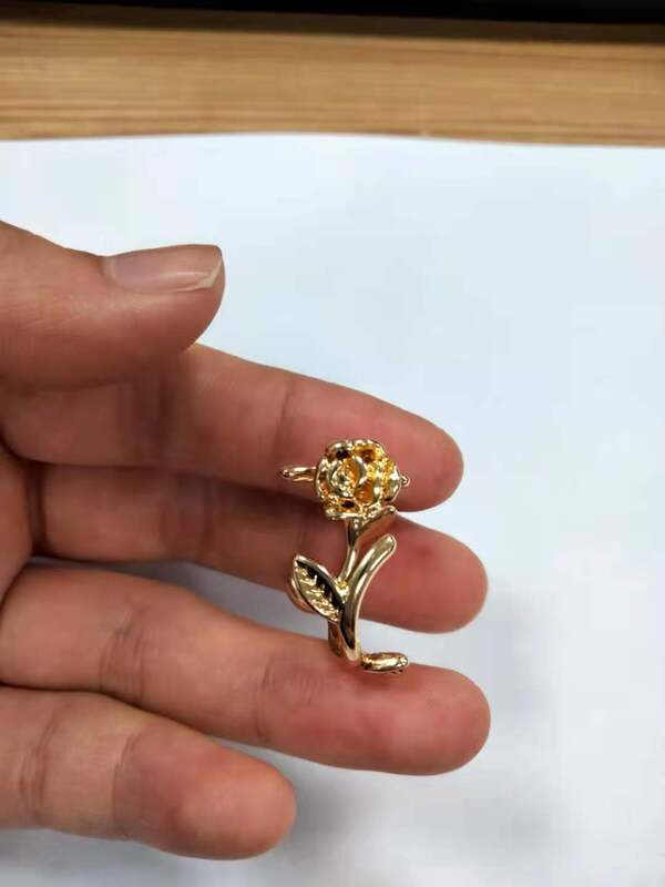 quality Fashion Diy Jewelry Adjustable Ring Personalized Rose Weaving Handmade Ring Wedding Ring Material Accessories factory