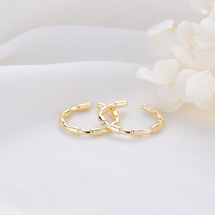 quality Simple Design 14K Gold Plated Smile Face Heart Shape Open Adjustable Ring factory