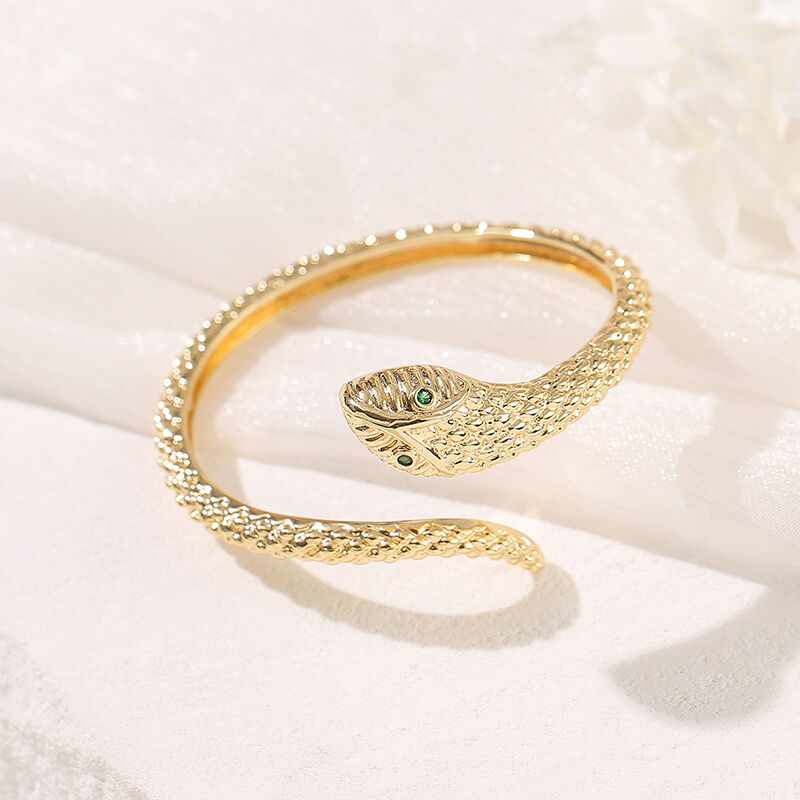 quality Latest Fashion Jewelry Round Shape Two Knots 14K Gold Plated Bangle factory