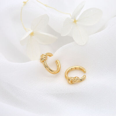 quality Multi Design 14K Gold Plated Ear Cuff Earrings factory