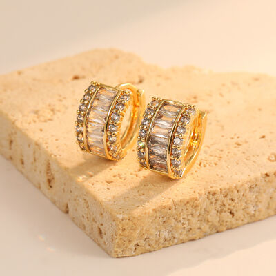 quality Multi Shape 14K Gold Plated Sow Shape Evil Eye Ear Buckles Earrings Jewelries for Jewelry Earrings factory