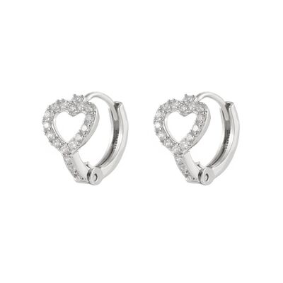 quality 14K Gold Factory Wholesale Love Star Ear Buckle New Earrings Female Temperament Simple Small Earrings factory