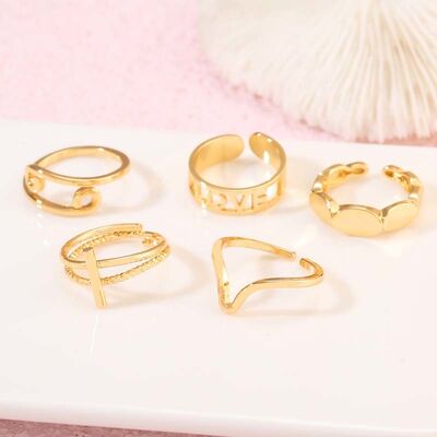 quality Trendy Women Jewelry Customized 14K Gold Plated Rings Design for Women factory