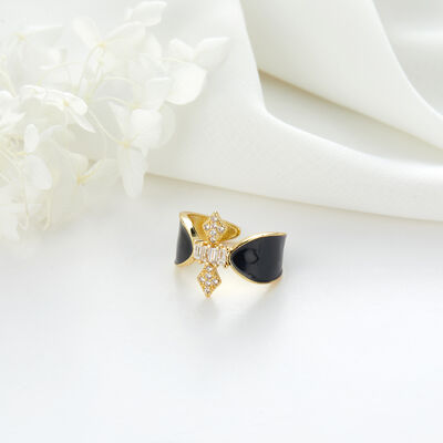 quality Fashion New Popular Colorful Adjustable Drop Oil Color Brass Y2K Enamel Finger Rings for Women Girls factory