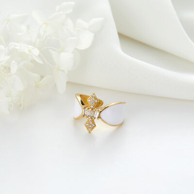quality Fashion New Popular Colorful Adjustable Drop Oil Color Brass Y2K Enamel Finger Rings for Women Girls factory