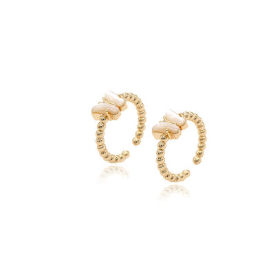 quality Trendy Design 14K Gold Plated Butterfly Shape Open Adjustable Ring Diy Jewelry Butterfly Charm Accessories factory