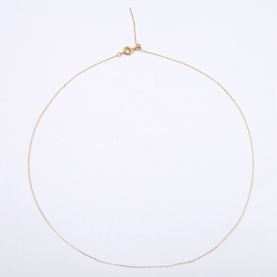 quality Factory Wholesale Brass14k Gold Plated Initial Adjustable Necklace Bracelet for Diy Jewelry Making Accessories factory