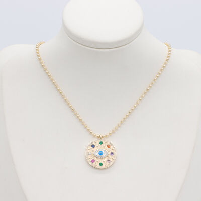 quality Statement Minimalist Ladies Gold Plated Jewelry Paper Clip Pearl Pendant Long Necklace Wholesale factory